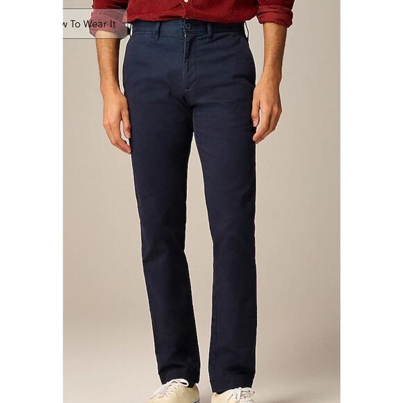 J. Crew 770™ Straight-fit stretch chino pant navy 32x34